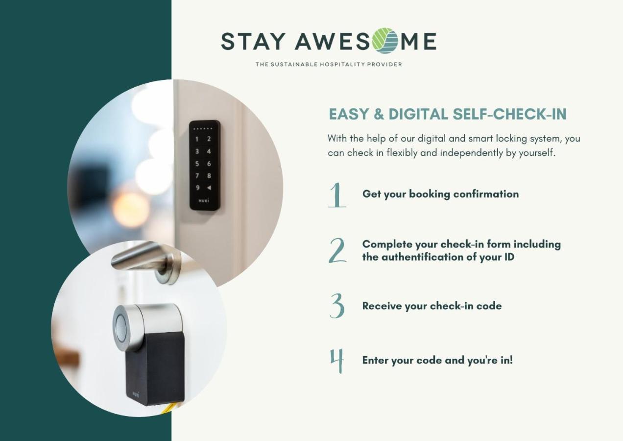 Stay Awesome - Schonfeld Apartment, Netflix Und Kostenloses Parken Kassel Exteriör bild